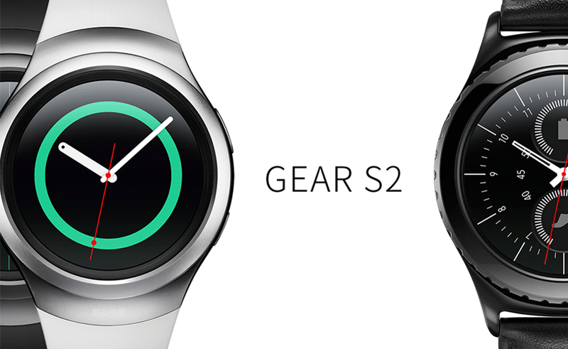 三星galaxy gear s2 智能手表 r720 黑色硅胶表带款