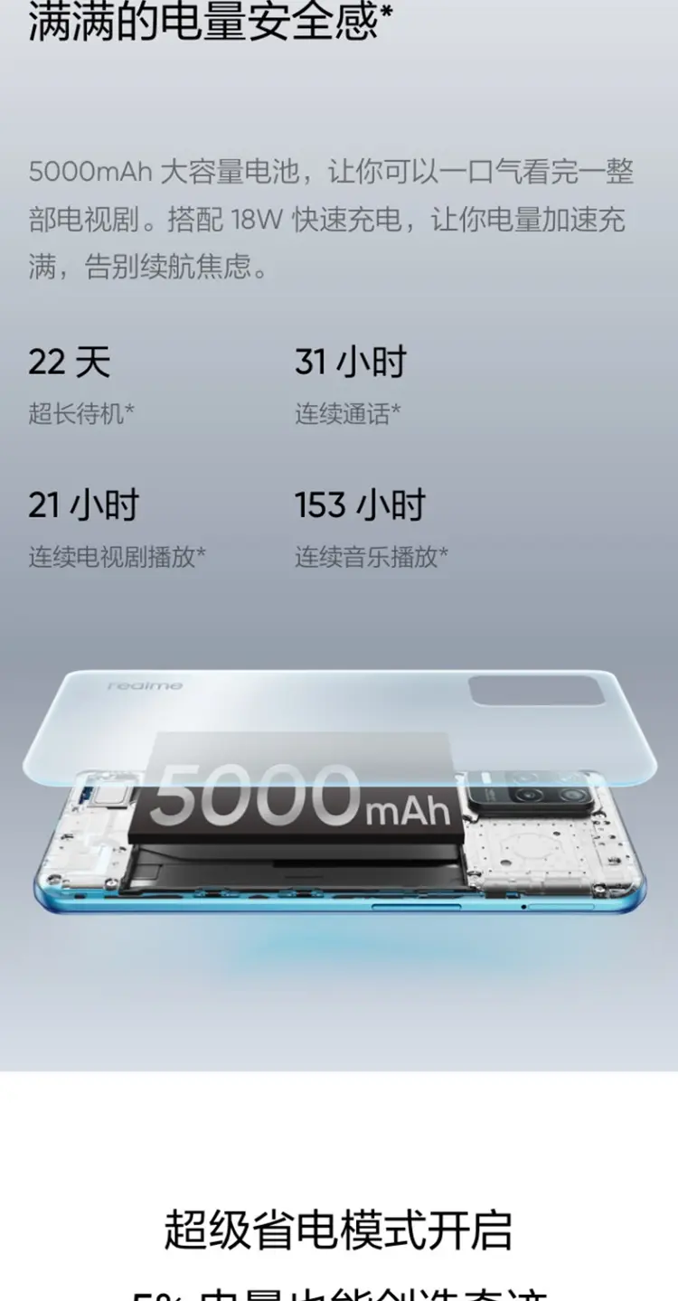 4gb 128gb realme 真我q3i 全网通5g版 光影蓝 4gb 128gb 报价_参数