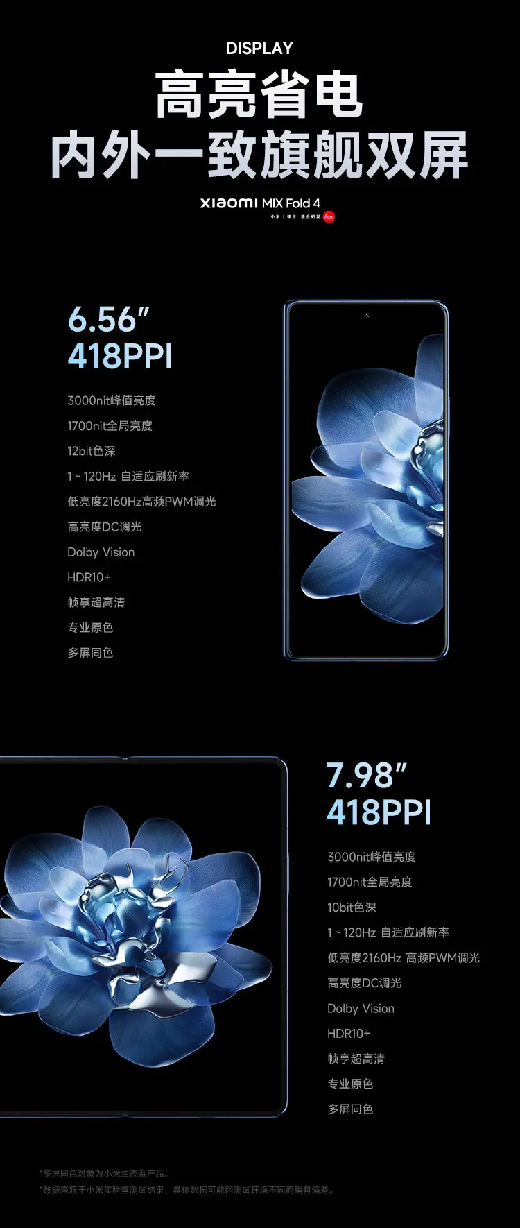 小米 MIX Fold 4 全网通5G版