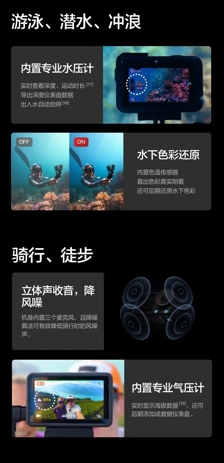 大疆 DJI Osmo Action 5 Pro 灵眸运动相机