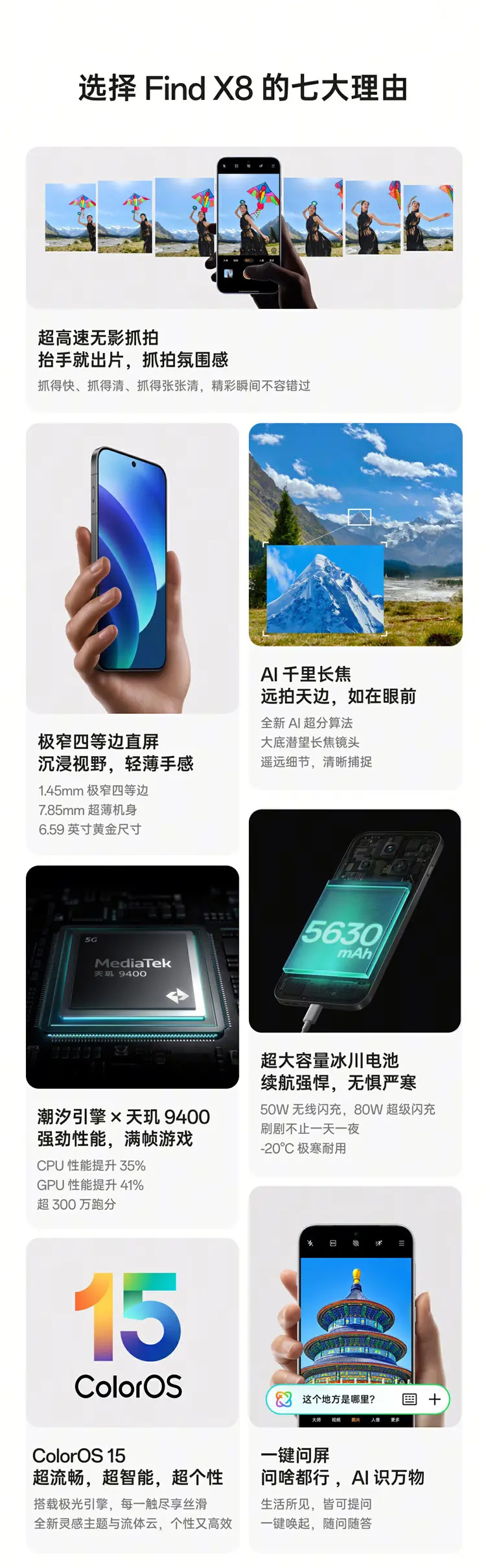 OPPO Find X8 全网通5G版