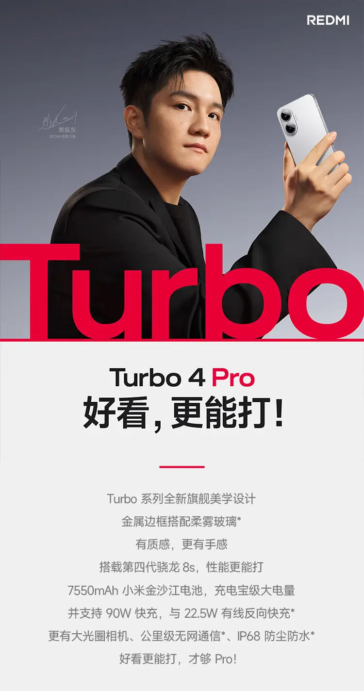 红米REDMI Turbo 4 Pro 绿色16GB+256GB 红米REDMI Turbo 4 Pro 绿色