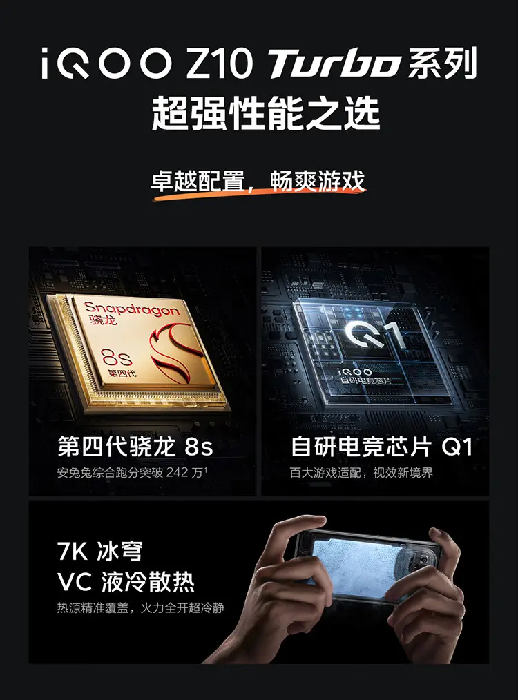 美品16/256 IQOO Z10TURBOpro砂漠 VIVO iQOO Z10 Turbo Pro 5G 16GB+512GB Snapdragon 8s Gen4 IP65