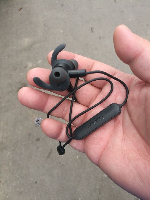 荣耀xsport am61 运动蓝牙耳机幻夜黑