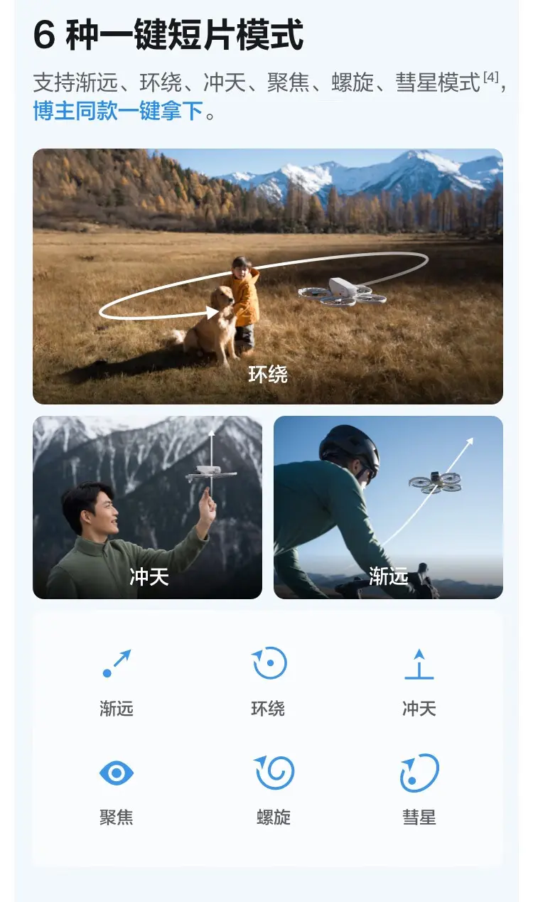 大疆 DJI Flip 无人机 畅飞三电套装