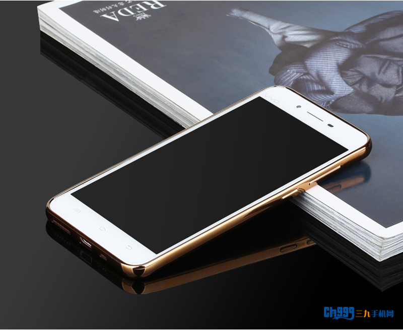 【飞尚vivox6plus/x6splustpu软壳透明电镀保护壳玫瑰