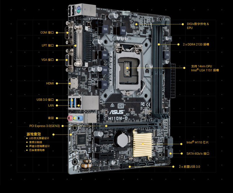 h110m主板参数图片