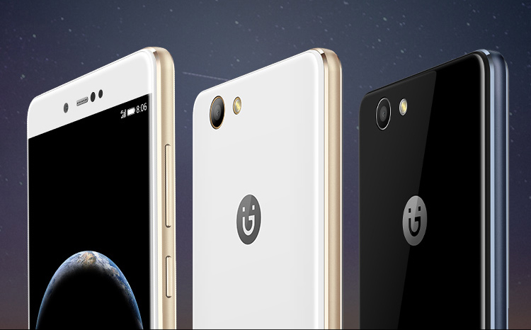 金立f106 4g 全网通版亮黑色 2gb 16gb