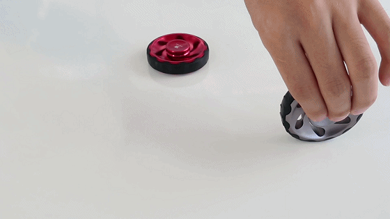 车轮 指尖陀螺 红色