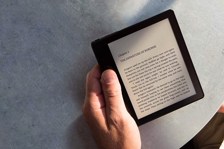 亚马逊 kindle oasis电子阅读器 银灰色 8gb