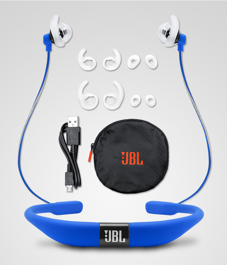 jbl reflect fit 蓝牙耳机青绿色