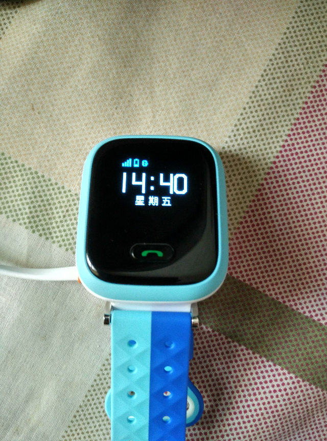 小天才电话手表y02防水版 儿童智能手表蓝色