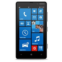 诺基亚 lumia 820白色行货 联通购机送费