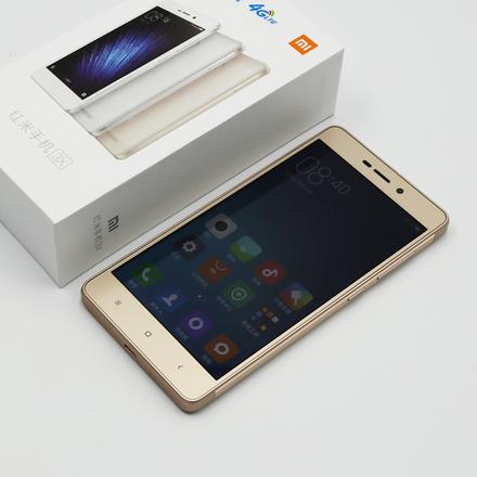 红米3x 全网通版经典金色 32gb