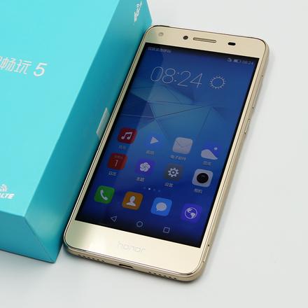 华为 荣耀畅玩5(cun-tl00)移动4g版金色 2gb 16gb