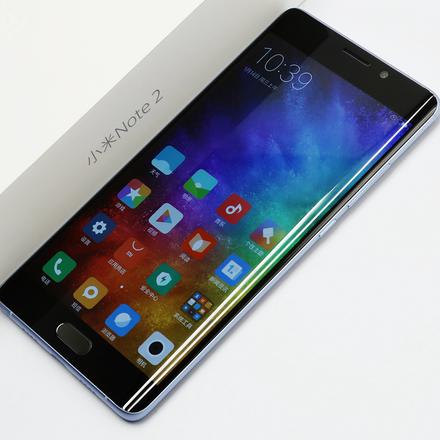 小米note2 全网通标准版亮银黑 4gb 64gb