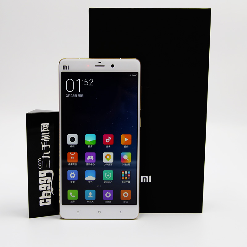 小米note 双4g顶配版 金色 64gb