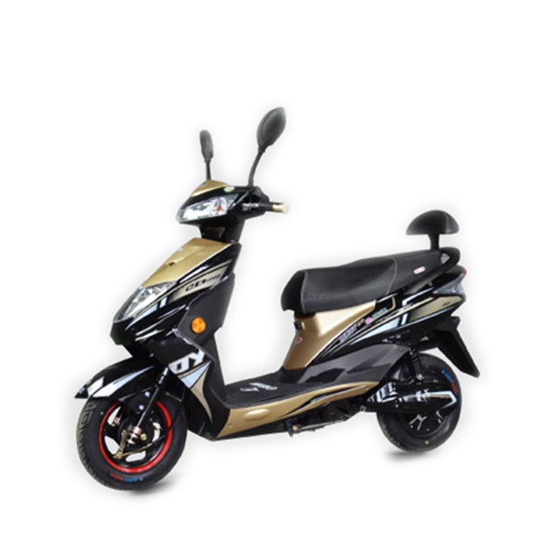 小九 中迅鹰 电动车 60伏20安 金色