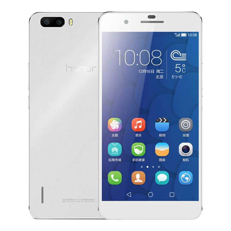 华为 荣耀6 plus双4g版 白色 32gb