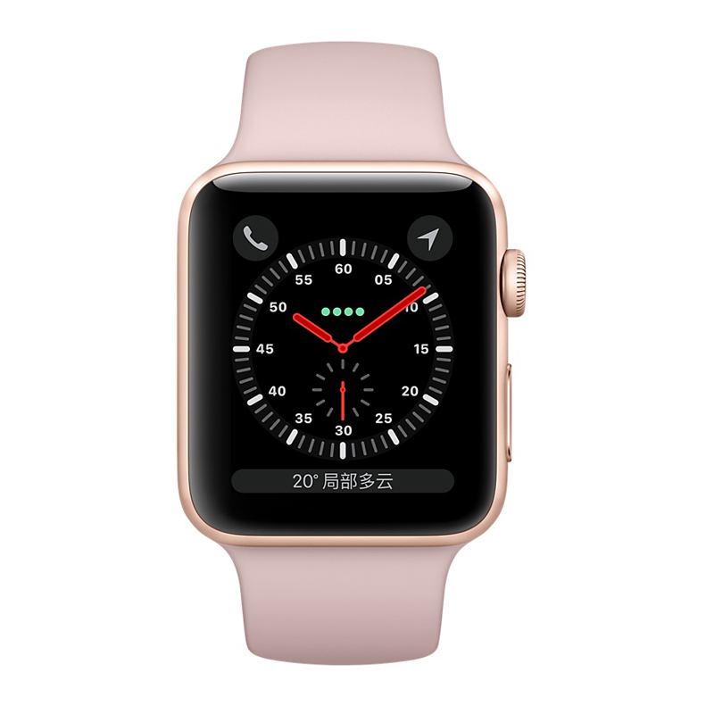 智能穿戴 智能手表 苹果(apple) 苹果apple watch series3 铝金属系列