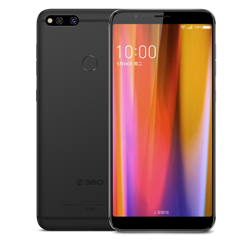 360手机 n7(1807-a01)全网通版石墨黑色 6gb 128gb