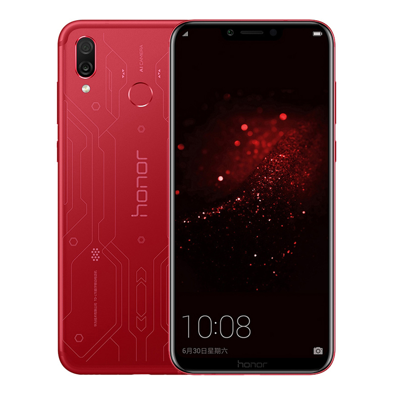 华为 荣耀play(cor-al10) 酷玩版魅焰红 6gb 64gb