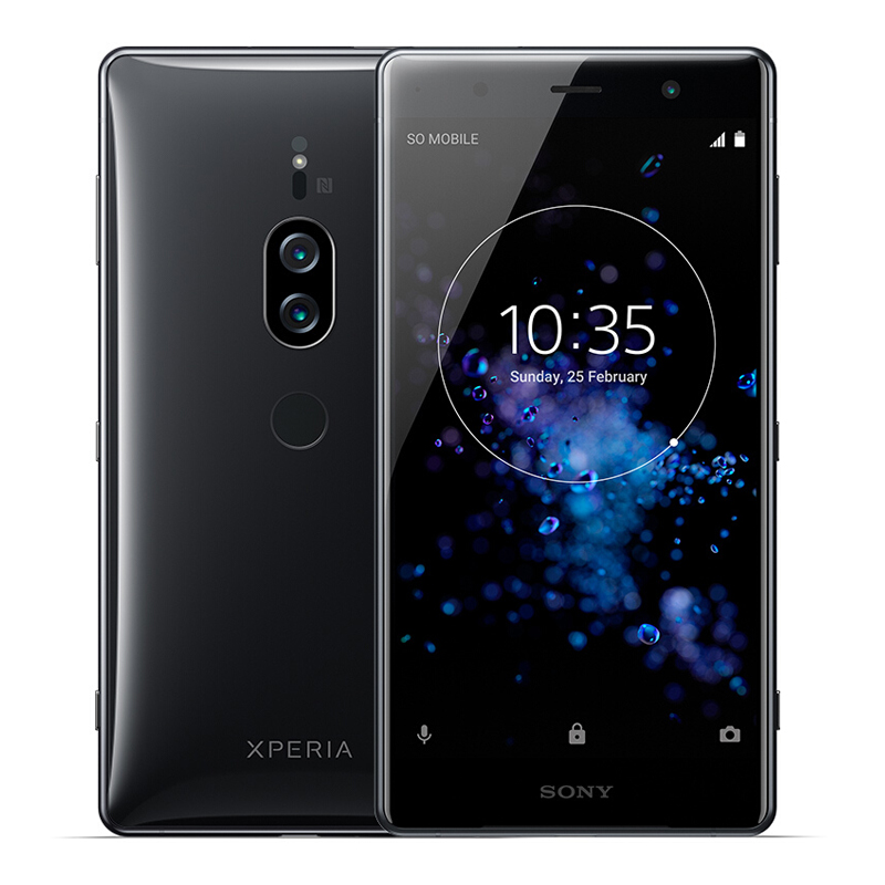 索尼xperia xz2 premium (h8166) 雙4g版炫黑 6gb 64gb