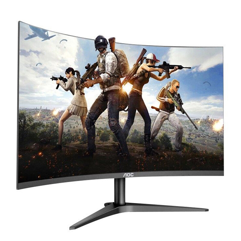 冠捷c24b1h 1500r曲面显示器 黑色 23.6英寸