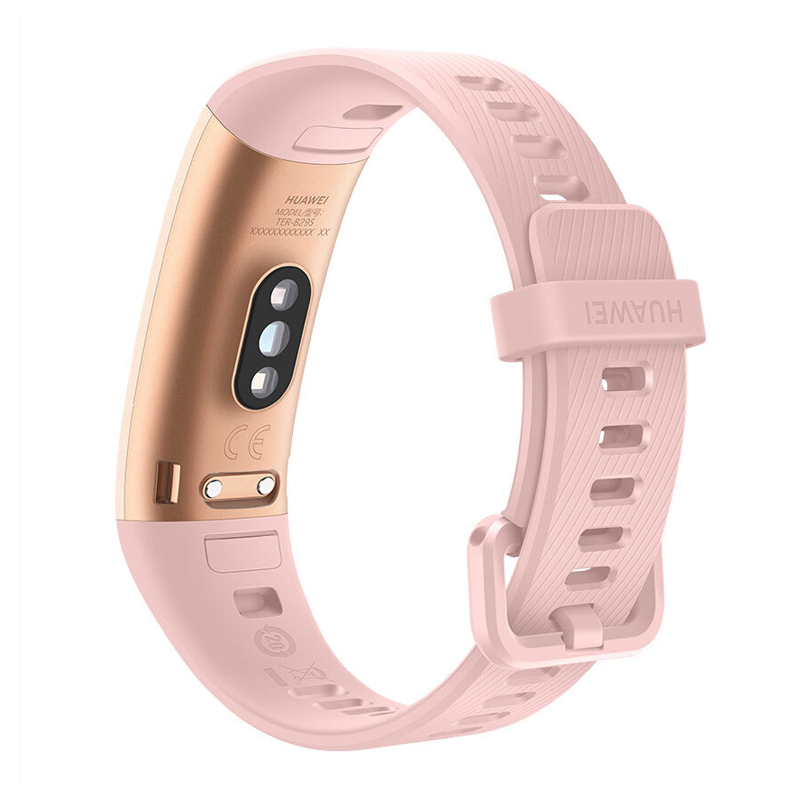 华为手环4 pro 樱粉金