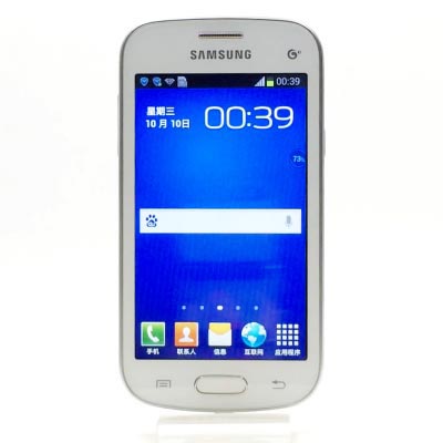 三星galaxy trend duos(sm-s7568i)移动版白色