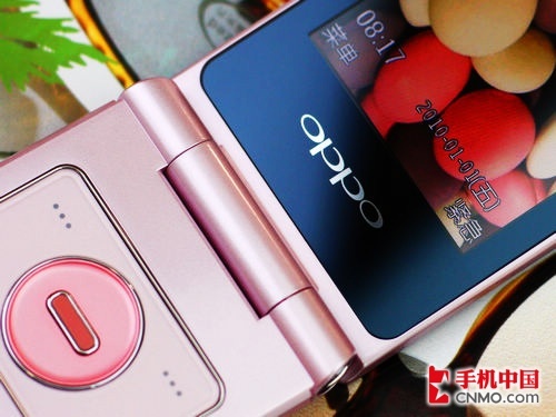 粉色系情人 oppo女性折叠新机u529评测