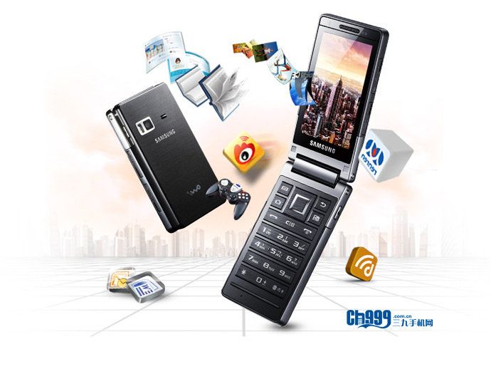 当时的那款手机即采用了翻盖内外双屏设计,最近,由中国联通和三星共同